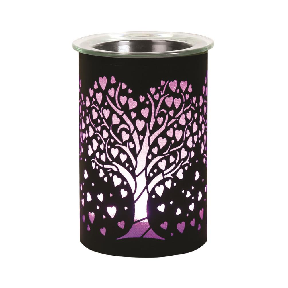 Aroma Black Heart Tree Colour Changing Electric Wax Melt Warmer Extra Image 2
